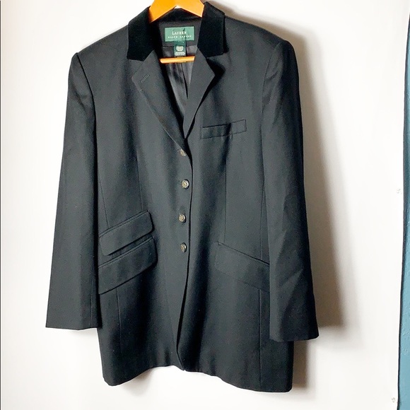 Lauren Ralph Lauren Vintage Wool Blazer Size 43 - Picture 6 of 8